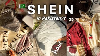 Shein delivers in Pakistan No custom  SHEIN HAUL 📦 [upl. by Ahsitel]