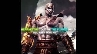 Kratos destroys Helios  God of War 4K shorts [upl. by Melak147]