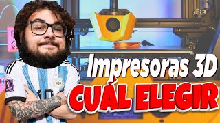 🔥 Qué IMPRESORA 3D elegir con FRANCO 🧣 [upl. by Ynabe]