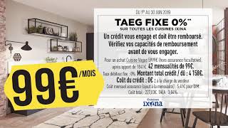 Votre cuisine équipée Ixina à 99€mois avec Franfinance – Ixina France [upl. by Philomena]