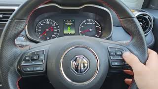 MG ZST 2020on Service Reminder Reset Analog Dashboard [upl. by Burtis225]