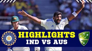 IND Vs AUS Highlights  India vs Australia 1st Test Day 2 Full Match Highlights  IND Vs AUS [upl. by Cordelie859]