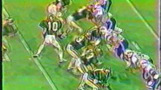 1983 Baylor football vs BYU 3 Gerald McNeil highlight [upl. by Hedaza]