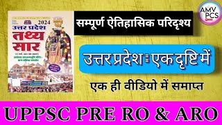 uttar pradesh tathyasar l History revision series l uppsc pre 2024 l AMVPCS [upl. by Ahsitram659]