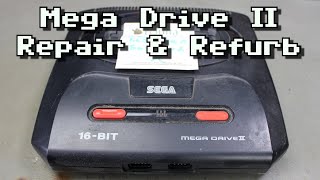 Sega Mega Drive II Quick Fix and Cleanup [upl. by Careaga]