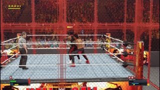 JEY USO VS JIMMY USO  WWE2K23  HELL IN A CELL [upl. by Nilyahs420]