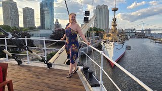 All aboard the Moshulu Philly 🚢explorewithcassie cassiehepler moshuluphilly philadelphia ship [upl. by Yrahcaz]