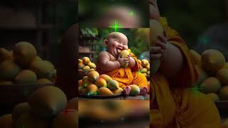 So cute little monk video song music varilshort [upl. by Qidas405]