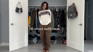 BACK TO SCHOOL OUTFIT IDEAS [upl. by Lifton]