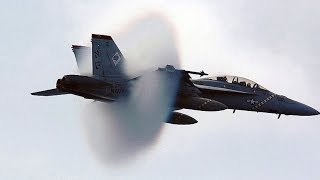 The most powerful sonic booms compilation F22 F15 F16 FA18 jets cruising at supersonic speed [upl. by Idoc]