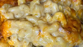 SOUTHERN STYLE MAC N CHEESE THE BEST MAC N CHEESE AT THE COOKOUT GUARANTEED HOW TO MAKE NO EGGS [upl. by Lemhar166]