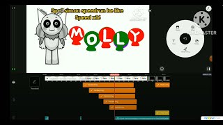 Spell Molly Christmas Remake Kinemaster Speedrun x10 Speed KDNH2024 [upl. by Hedgcock]