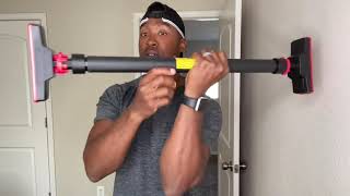 FIT BEAST PULL UP BAR REVIEW  HOW TO ASSEMBLE AND USE [upl. by Jacinthe]