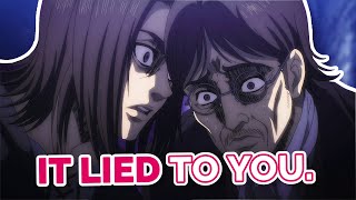 Attack on Titans ending is actually GENIUS Heres what everyone missed [upl. by Asik815]