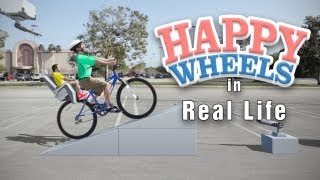 Live Action HAPPY WHEELS  Irresponsible Dad in Real Life [upl. by Eylrahc950]