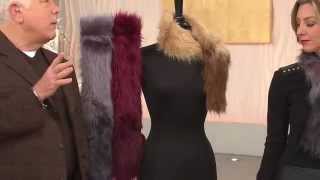 Dennis Basso Ombre Faux Fox Fur Pull Through Scarf with Stacey Stauffer [upl. by Tulley462]