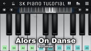 Alors On Danse 🎵Piano Tutorial 🎹  Stromae  Perfect Piano App [upl. by Joshuah457]