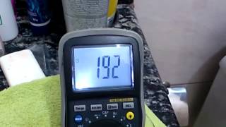 Teste de temperatura da prancha Nano Titatnium by Babyliss Pro [upl. by Atnoid]