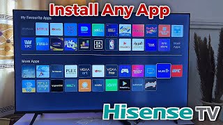 Hisense Vidaa Smart TV How to Download and Install Apps [upl. by Luedtke]