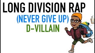 LONG DIVISION  Math Rap  Math Song [upl. by Ellehcar]