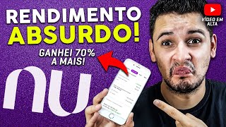 🟣 Conta Nubank Quanto Rende 1000 reais na Nuconta Como Calcular o Lucro da Nuconta JEITO SIMPLES [upl. by Brockie]