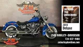 2018 Softail® Deluxe FLDE  quotBeyond the Brochurequot by ZampM HarleyDavidson [upl. by Strickman]