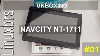 Navcity NT1711  Unboxing  Android 422  DualCore PTBR  Brasil [upl. by Saidee500]