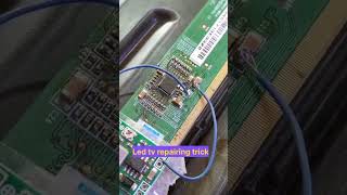 LED TV Panel repairing trick beach [upl. by Ilesara]