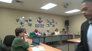 Danville Board of Education Meeting 92922 [upl. by Otrebireh]