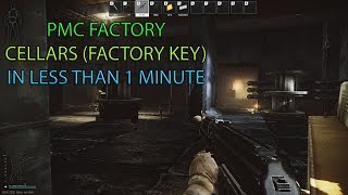 Escape From Tarkov PMC Factory Cellars extraction [upl. by Lustig]