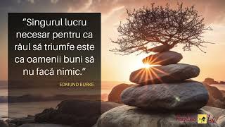 citat Edmund Burke despre rau [upl. by Finley]