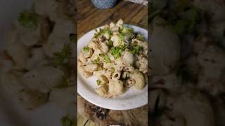 Healthy white sauce pasta pasta healthyfood healthyrecipe viralrecipe quickrecipe food [upl. by Annid]