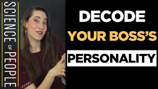 How to Decode Your Boss’s Personality [upl. by Katee]