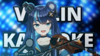 【Violin Karaoke】SCREECH SCREECH [upl. by Hasile429]