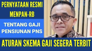 KABAR GEMBIRA PENSIUNAN PNS  ATURAN SKEMA BARU GAJI PNS PENSIUNAN PNS SEBENTAR LAGI TERBIT [upl. by Remlap]