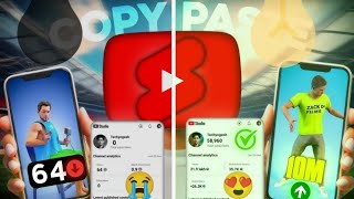 copy paste channel monetize🔥 No face no voice🔥🎉 [upl. by Fiertz]