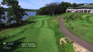 Aerial Tour of Mississippi Dunes Golf Links in Cottage Grove Minnesota [upl. by Nnomae401]