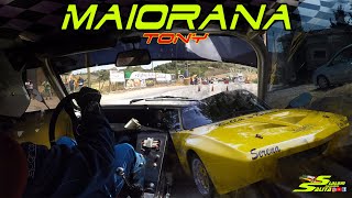 FIAT X19 SHOW ON BOARD  SLALOM SANTANGELO MUXARO 2021  TONY MAIORANA [upl. by Dorothea]