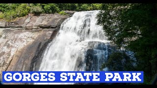 Guide to Gorges State Park  Beautiful Waterfall and the Newest in North Carolina [upl. by Natalina]