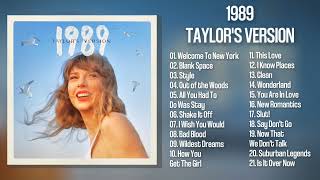 Taylor Swift  1989 Taylors Version Full Album [upl. by Sirroned]