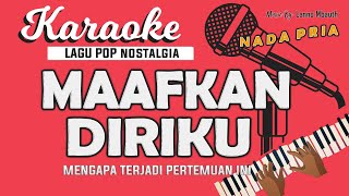 Karaoke MAAFKAN DIRIKU  Heldy Diana  Music By Lanno Mbauth [upl. by Hluchy]