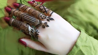 Different Beautiful Finger Henna Design  Latest Finger Mehndi Design  Arabic Mehndi Front Hand [upl. by Gore528]