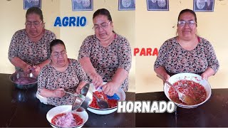 AGRIO para Hornado de Chancho  Mami Chabelita [upl. by Aoht827]