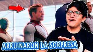 ¡ÉPICO tráiler de AVENGERS ENDGAME  VENGADORES FIN DEL JUEGO Tráiler Reacción [upl. by Joao998]