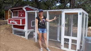 How To Build A Chicken Coop Run  DIY [upl. by Christine]