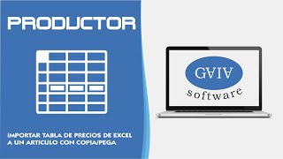 🔧 Importar tablas de precios a un articulo desde Excel [upl. by Halullat]