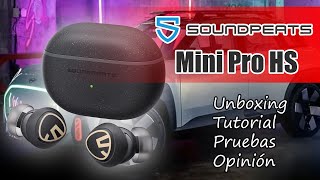 SoundPEATS Mini Pro HS Completisimo con ANC y gaming añade LDAC [upl. by Lirva]