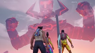 El DEVORADOR DE MUNDOS Evento Final GALACTUS  Temporada 4 Capítulo 2  FORTNITE [upl. by Ryley]