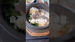 도미관자솥밥먹고 올림픽공원 산책  Seoul Life [upl. by Ruthanne]