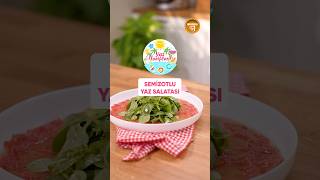 Yaz Sıcağında Ferahlatan Lezzet Domatesli Semizotu Salatası Nasıl Yapılır ☀️🥗 [upl. by Ideih152]